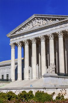 White US Supreme Court Capitol Hill Washington DC