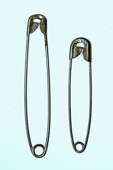 French metal safety pins
