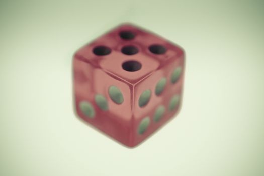 dice isolated over a white background
