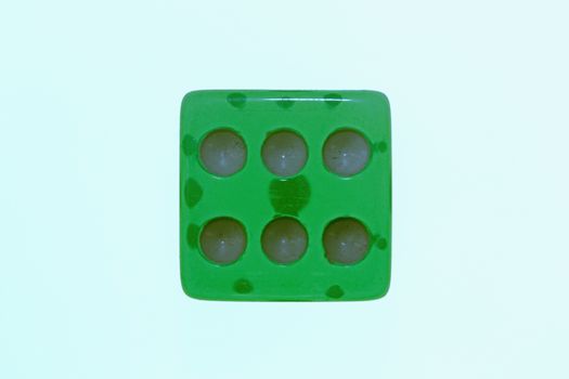 dice isolated over a white background