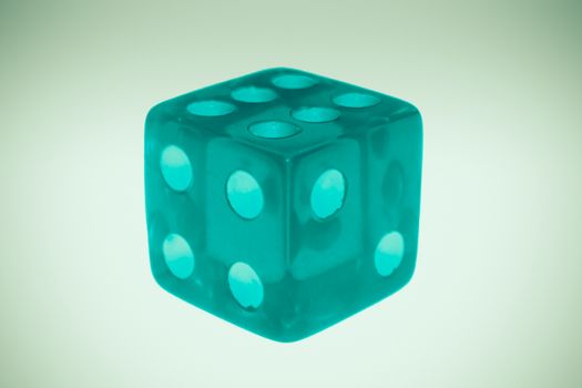 dice isolated over a white background