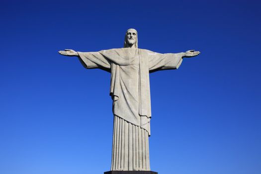 corcovado christ redeemer in rio de janeiro brazil