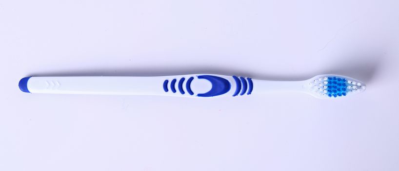 Healthcare. Toothbrush on a white background