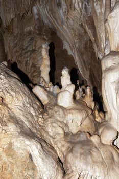 Javoricko stalactite caves are located in central Moravia, about 10 miles west of Litovle city. Underground cave system Javorice a complex of corridors, domes and divides. Cave excel beautiful stalactite formations. The underground system of caves Javoricko consists of a complex of corridors, halls and gorges. They were created in the Isle of Devonian limestone and participated in their development stream Spranek. A substantial part of the cave was discovered in 1938. Javoricko, Moravia, Czech republic