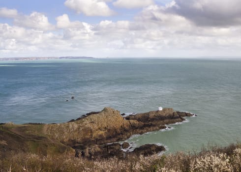 View from Jerbourg Point on Guernsey