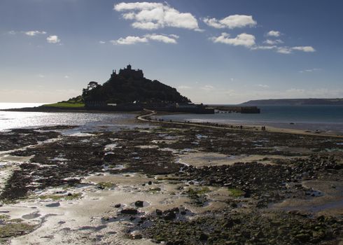 St Michael's Mount in  Cornwall  UK Europe