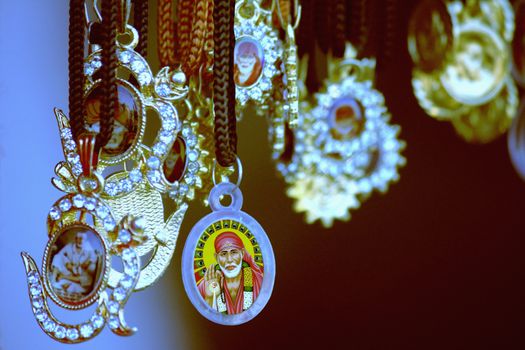 sai baba lockets for sale in a Market