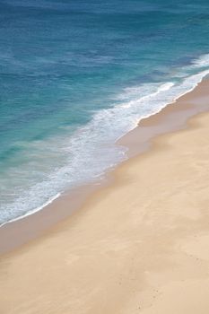 sandy beach next to Zahara de los Atunes in Cadiz Andalusia Spain