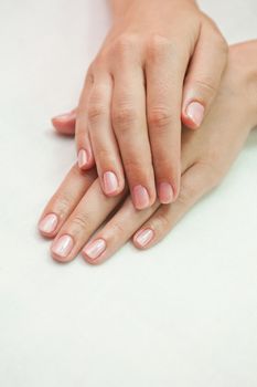 care for sensuality woman nails