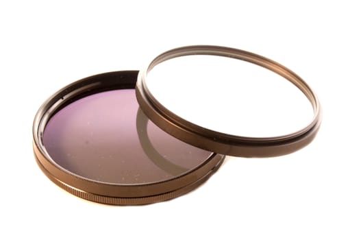 filters for camera lenses. Accessories for photographic equipment