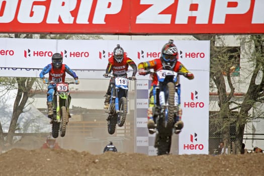 Dirt Track Motorcycle Racing