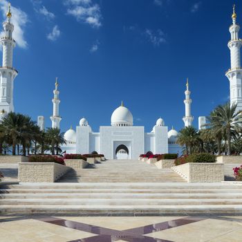 View of Sheikh Zayed Grand Mosque, UAE