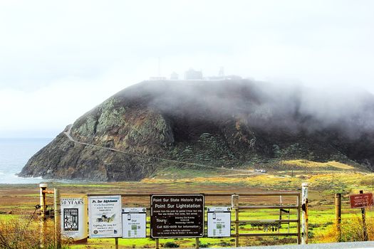 Point Sur lightstation in California.