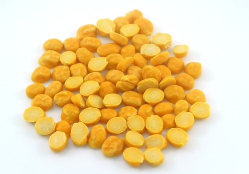 Yellow Chana Lentil Dal Grain pulse for healthy vegetarian food
