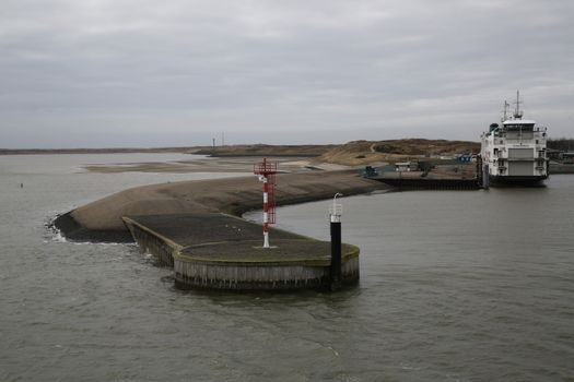 The North Sea between Texel and Den Helder