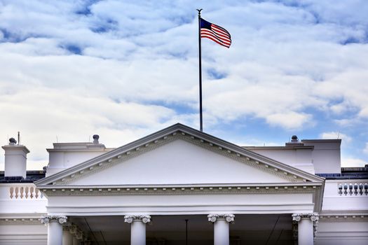 Presidential White House Fence Fountain Pennsylvania Ave Washington DC