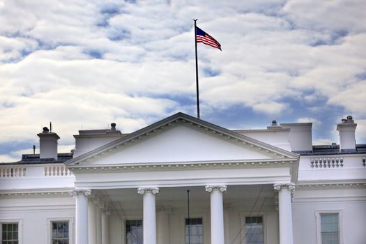 Presidential White House Fence Fountain Pennsylvania Ave Washington DC