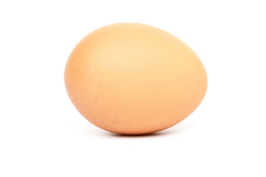 Egg isolated on white background