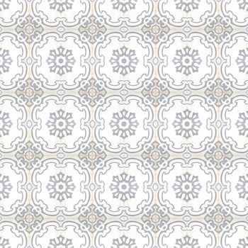 Vintage style floor tile pattern texture and background