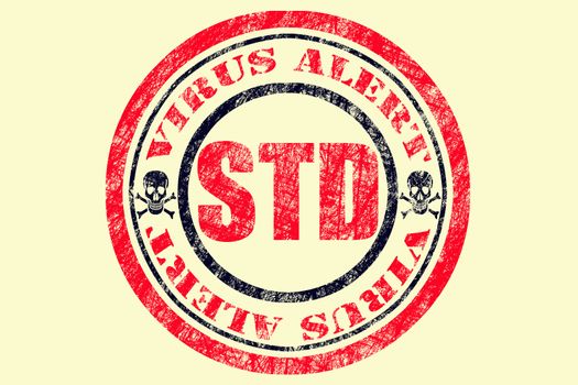 STD Virus Alert Concept