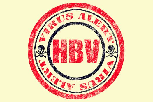 HBV Virus Alert Concept