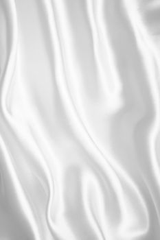 Smooth elegant white silk can use as wedding background 