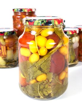 Homemade canned vegetables - very tasty products for the whole family