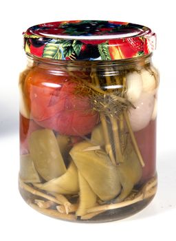 Homemade canned vegetables - very tasty products for the whole family