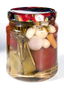 Homemade canned vegetables - very tasty products for the whole family