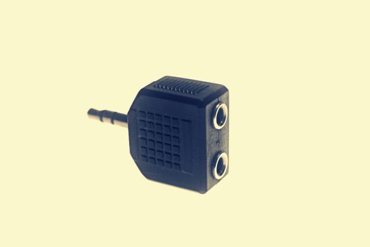 Mini jack adapter single to double output