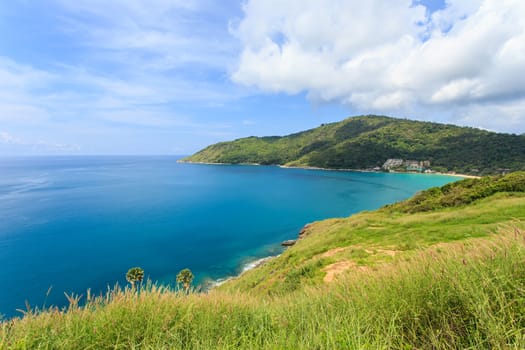 Beautiful view of tropical sea in Phuket, Thailand