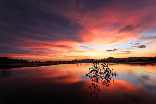 Beautiful Sunset beach in Phuket, Thailand