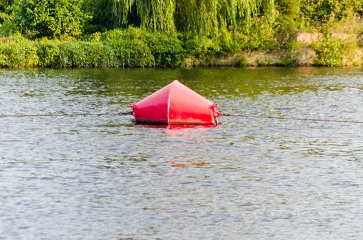 Red fairway buoy to shut off.