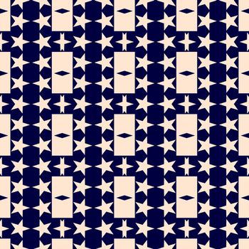 Digital computer graphic - decorative ornament with a stars for design.