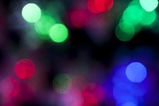 Defocused lights background for your Christmas and New year holiday