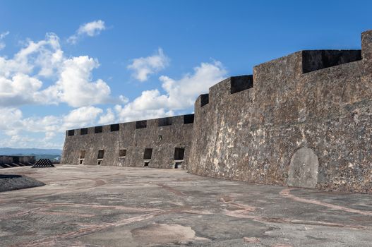 Castillo de San Cristobal, in Old San Juan, Puerto Rico.