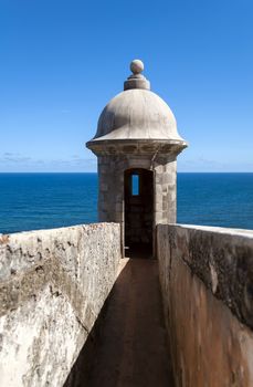 Castillo de San Felipe del Morro, in Old San Juan, Puerto Rico.