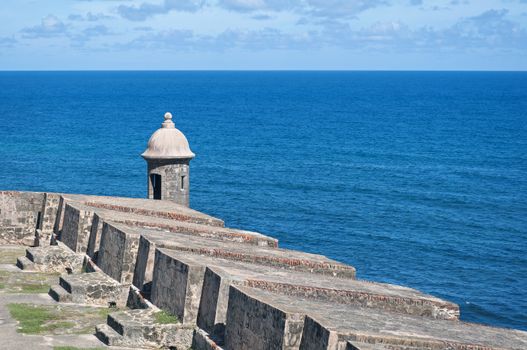 Castillo de San Cristobal, in Old San Juan, Puerto Rico.