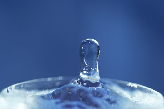 Spatter - abstract image of water - macro