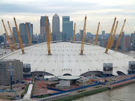 The O2 in London, England, entertainment venue.