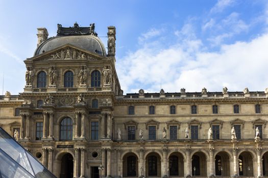  One of the most famous museums in the world, the Louvre is located in Paris