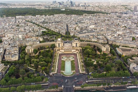 From a unique view of the Eiffel tower in Paris