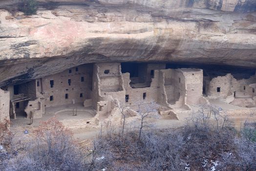 ancient ruin at Mesa Verde National Park in Colorado