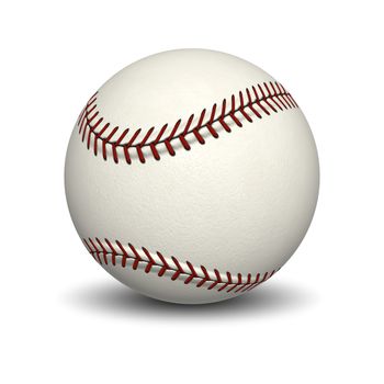An image of a typical base ball