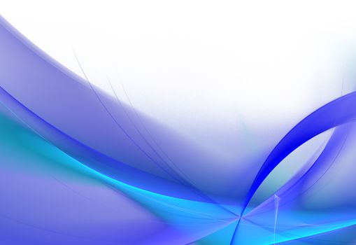 Blue abstract business background