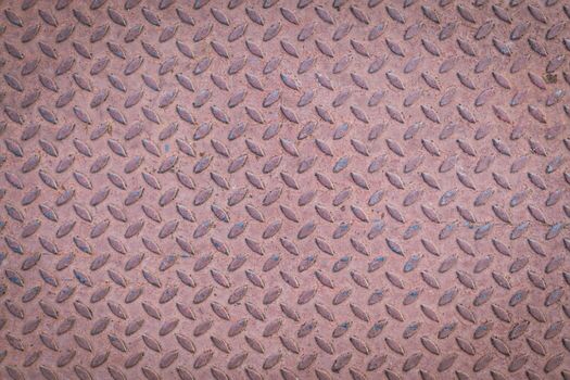 Metal seamless steel diamond plate texture pattern background