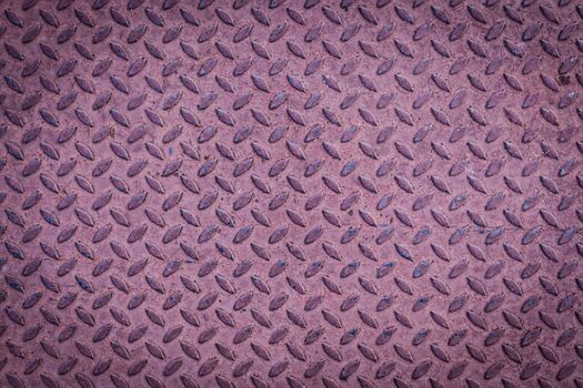 Metal seamless steel diamond plate texture pattern background