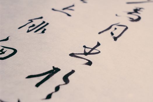 Chinese calligraphy is a traditional ancient art