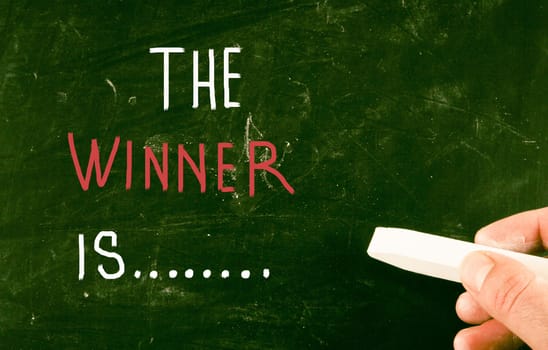 the winner is...