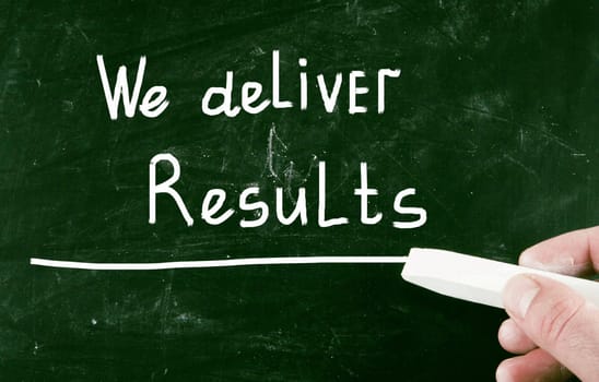 we deliver results